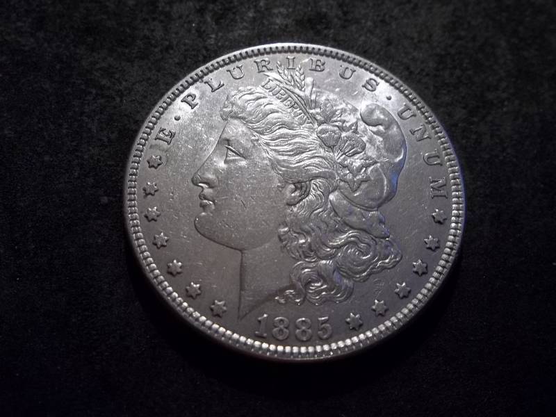 lot 18 image: 1885 Morgan Silver Dollar