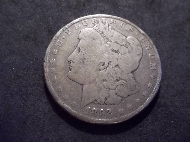 lot 31 image: 1892  Morgan Silver Dollar