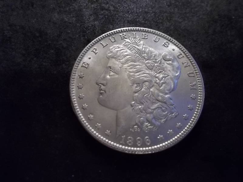 lot 33 image: 1896 Morgan Silver Dollar