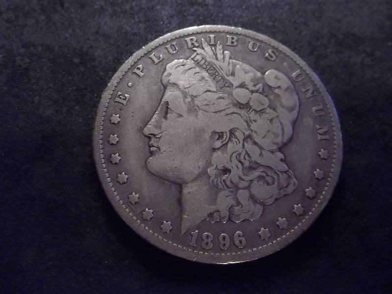lot 34 image: 1896 O Morgan Silver Dollar