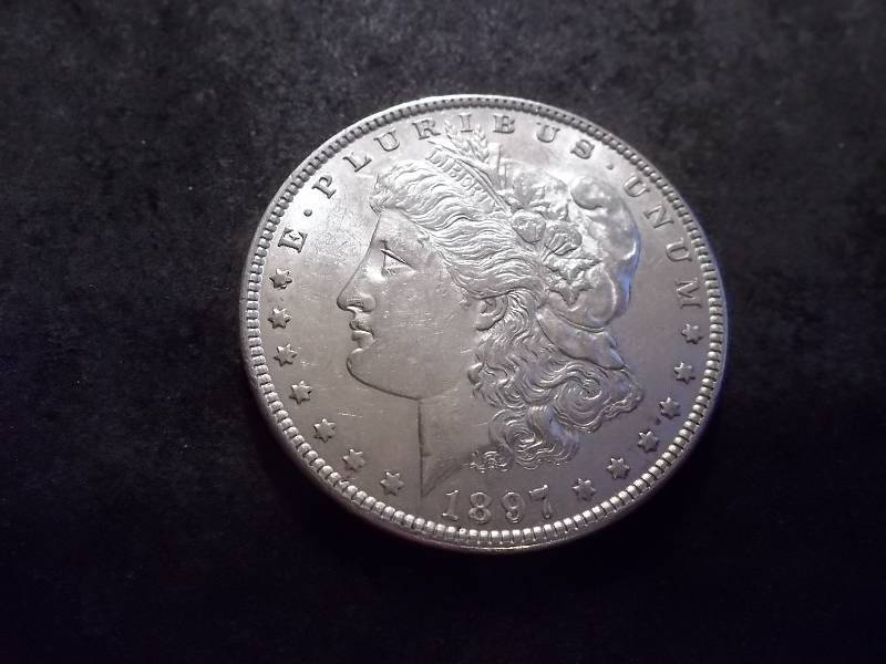 lot 35 image: 1897 Morgan Silver Dollar