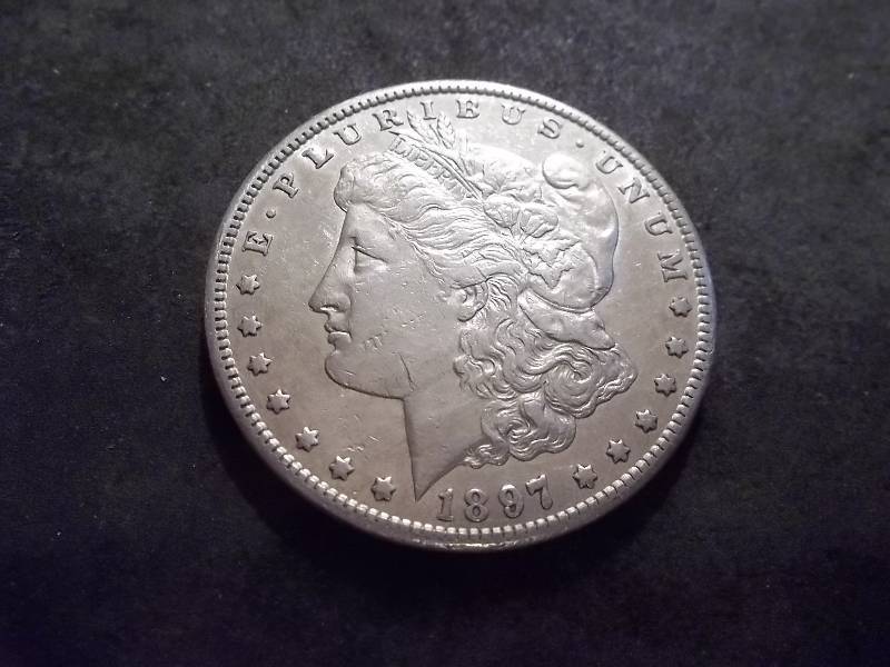 lot 36 image: 1897 S Morgan Silver Dollar