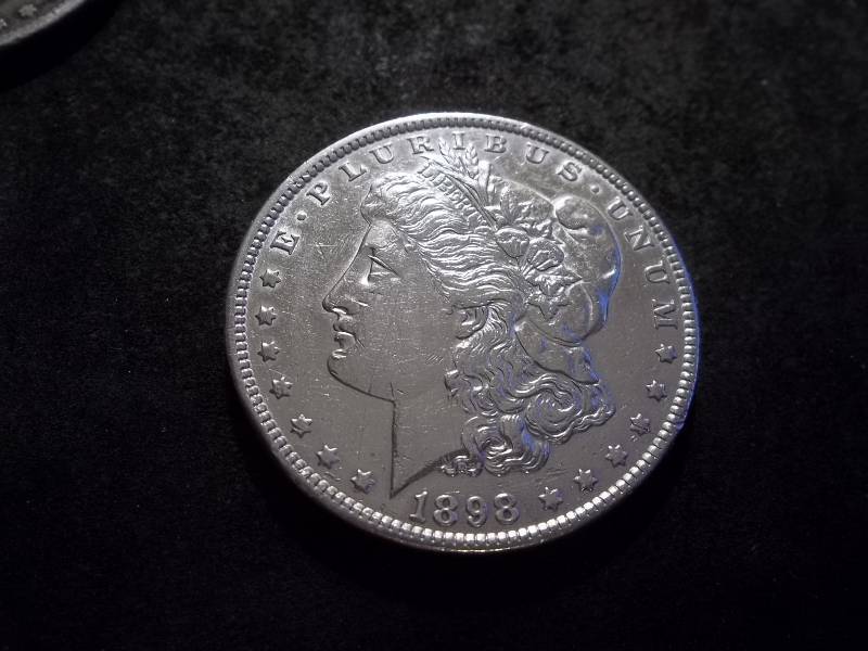 lot 37 image: 1898 Morgan Silver Dollar