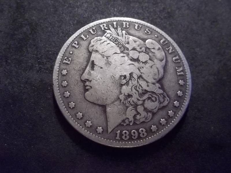 lot 38 image: 1898 S Morgan Silver Dollar