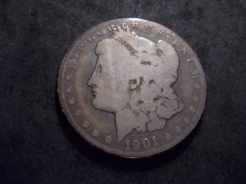 lot 42 image: 1901 O Morgan Silver Dollar