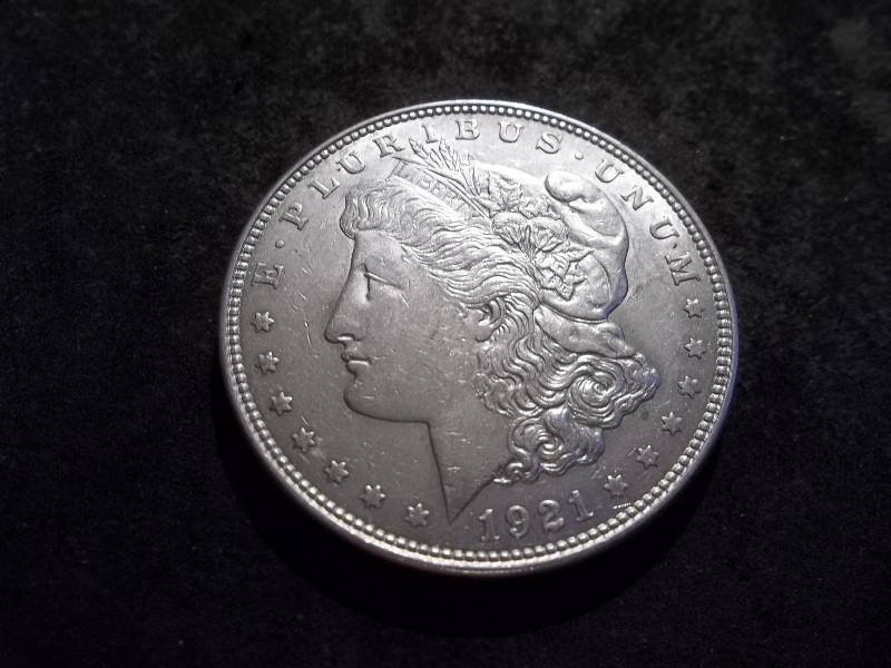 lot 46 image: 1921  Morgan Silver Dollar