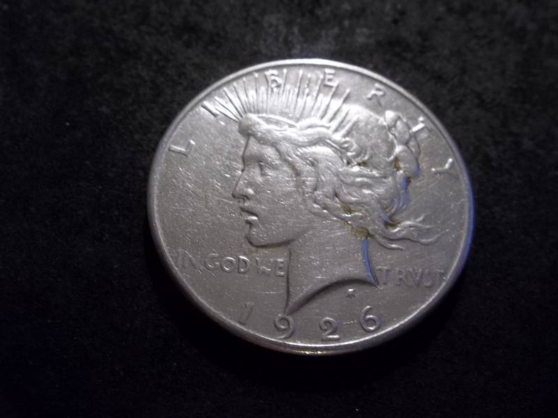 lot 54 image: 1926 S Silver Peace Dollar