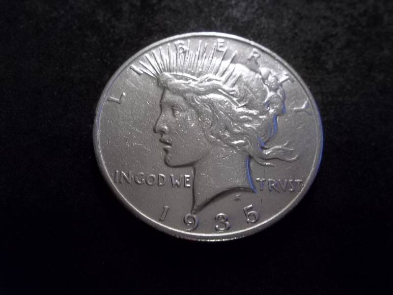 lot 56 image: 1935 S Peace Silver Dollar