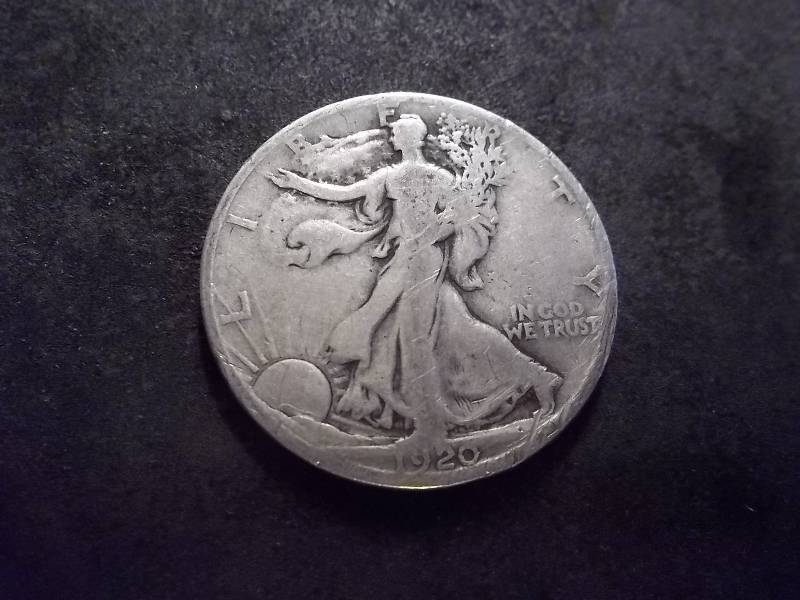 lot 60 image: 1920 S Walker Half Dollar