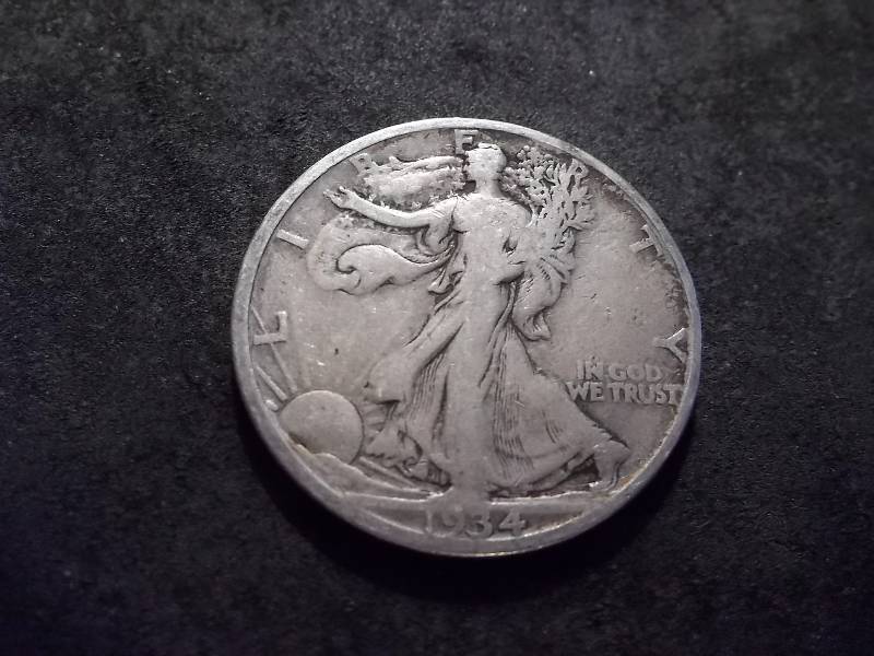 lot 64 image: 1934 D Walker Half Dollar