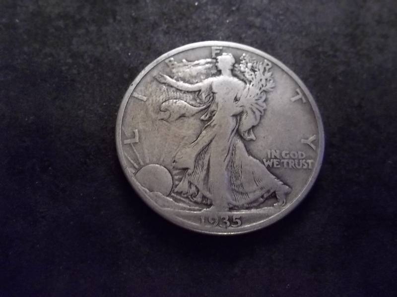 lot 67 image: 1935 D Walker Half Dollar