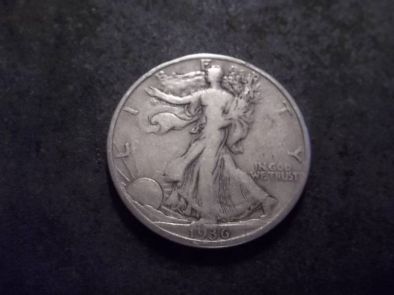 lot 70 image: 1936 S Walker Half Dollar