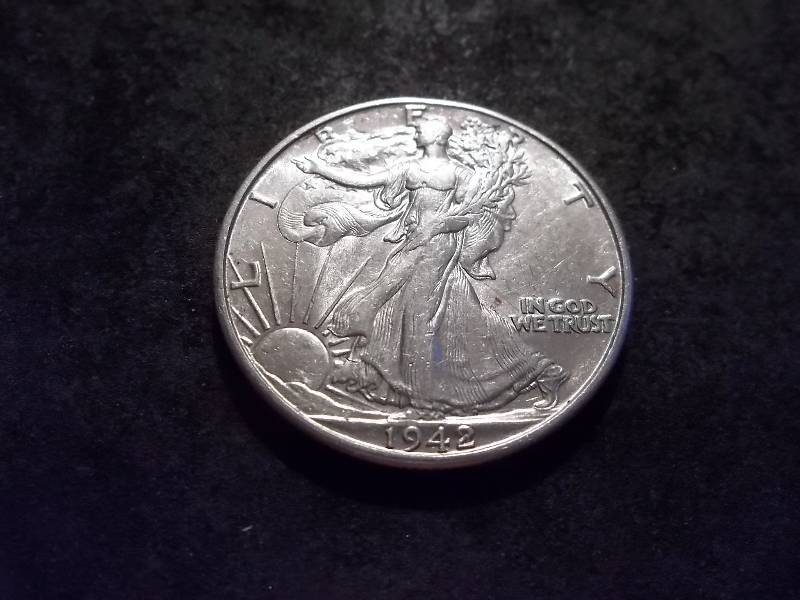 lot 82 image: 1942 D Walker Half Dollar