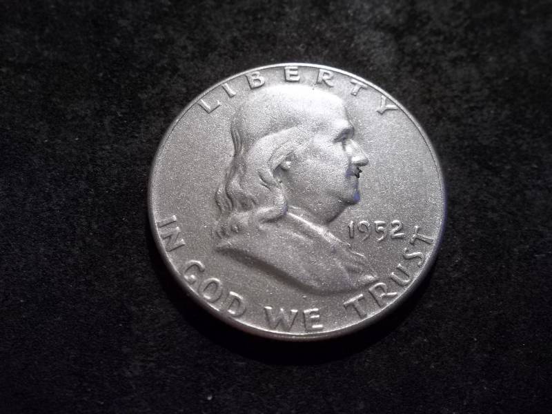 lot 103 image: 1952  Franklin Half Dollar