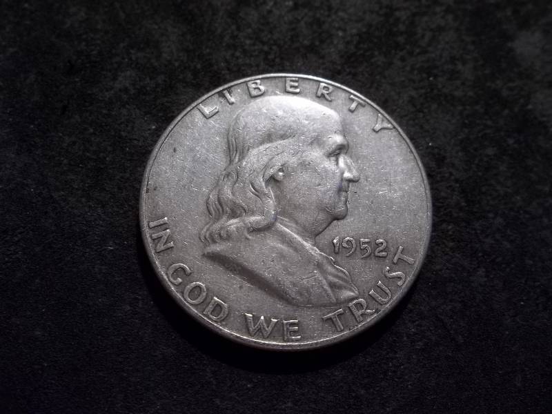 lot 104 image: 1952 D Franklin Half Dollar