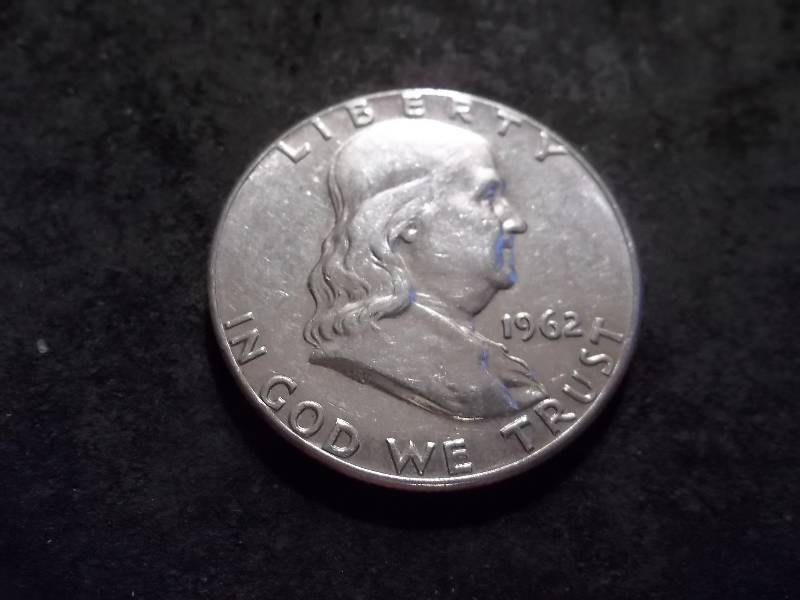 lot 122 image: 1962  Franklin Half Dollar