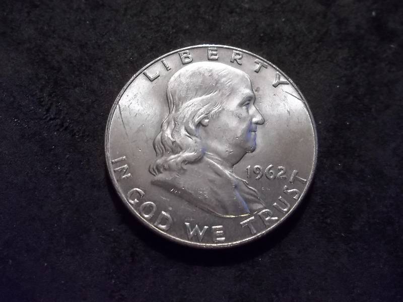 lot 123 image: 1962 D  Franklin Half Dollar