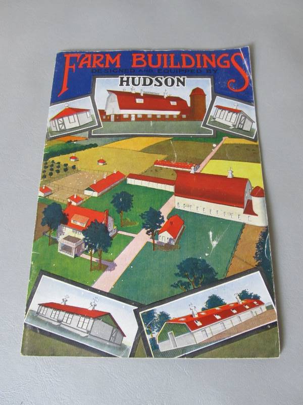 lot 93 image: Vintage 1929 Hudson Farm Buildings Equipment & Supply Catalog
