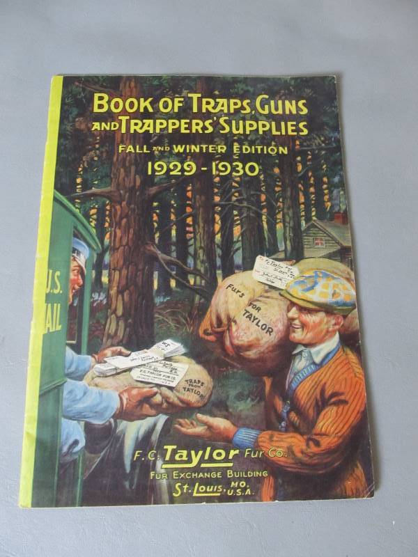 lot 100 image: Vintage 1929-30 Guns Traps & Supplies Catalog