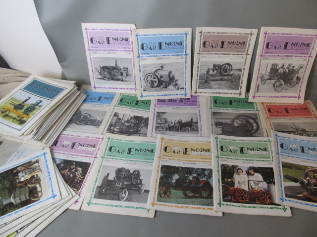lot 111 image: Large Lot of Vintage GAS ENGINE Magazines