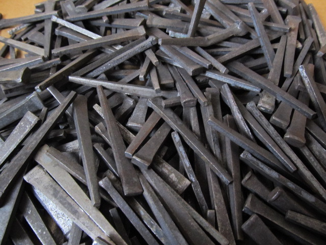 lot 112 image: Large Lot of Original Early Antique Square Cut Nails