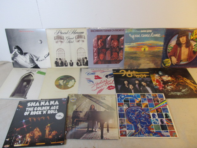 lot 148 image: Lot of 13 Vintage Vinyl Records