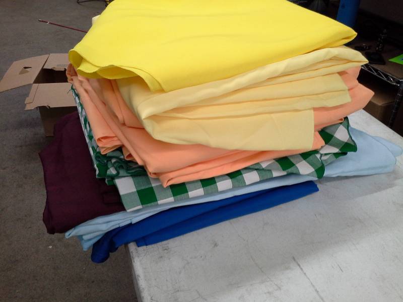 lot 106 image: 19 Misc. Table Cloths