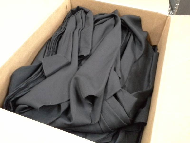 lot 112 image: 61 - Black Chair Covers
