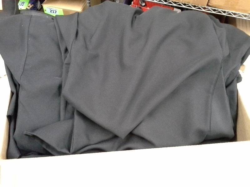 lot 126 image: 60 - Black Chair Covers