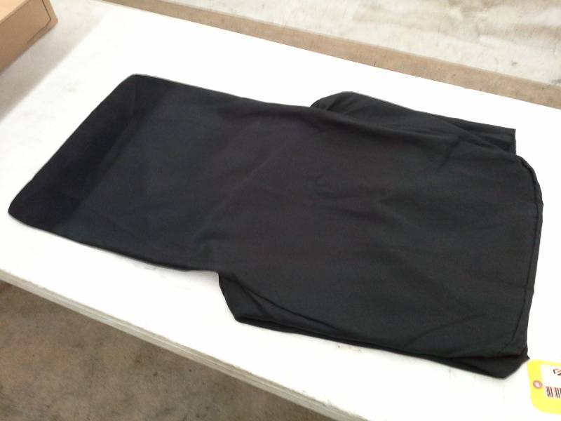 lot 166 image: 75 - Black Chair Covers