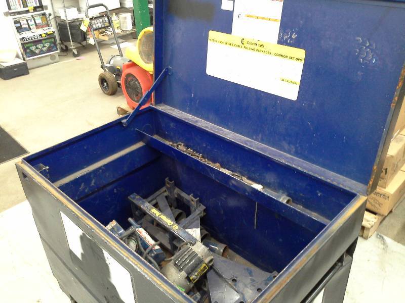 lot 6 image: Current Tools Model 8800 Series Cable Puller with Gang Box