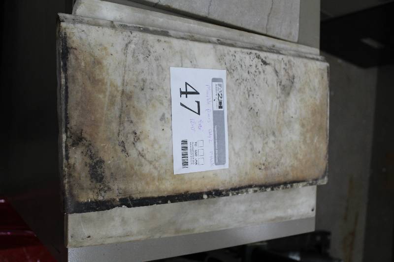 lot 47 image: Lot of (2) Marble Counter Tops