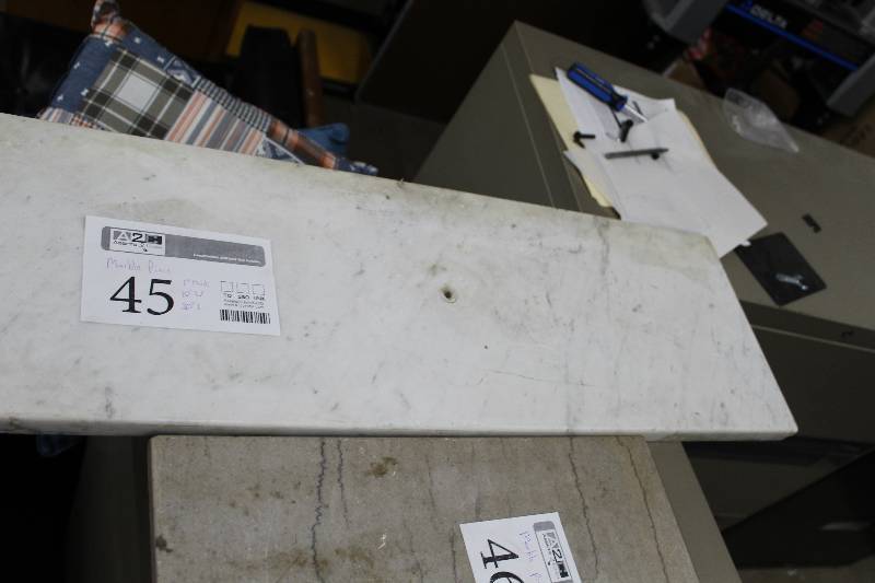 lot 45 image: Marble Counter Top