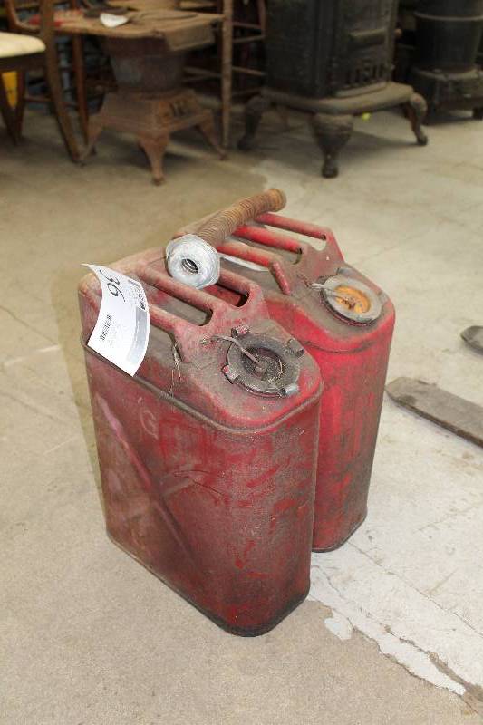 lot 36 image: Lot of (2) Gas Cans