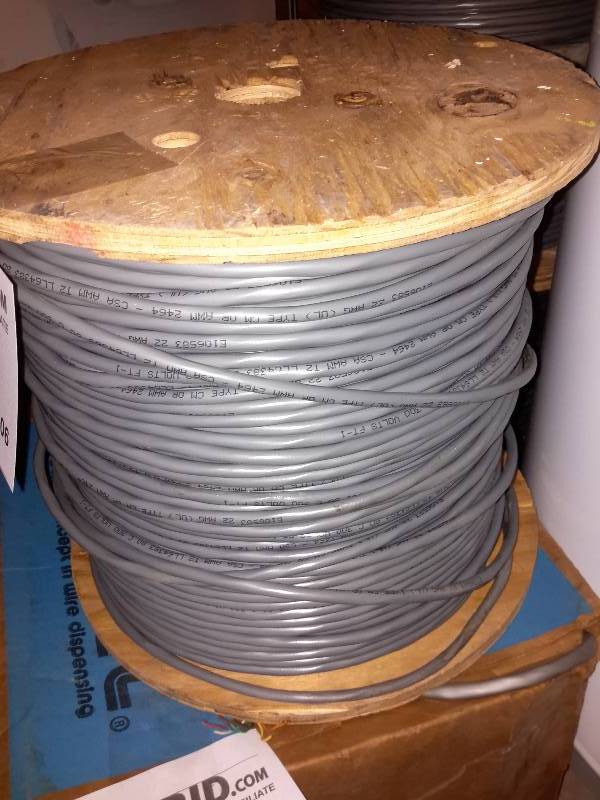 lot 106 image: Spool of 8 Strand, 20-22 Gauge Wire