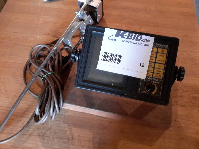 lot 12 image: Micronar, Fish Finder.. Untested