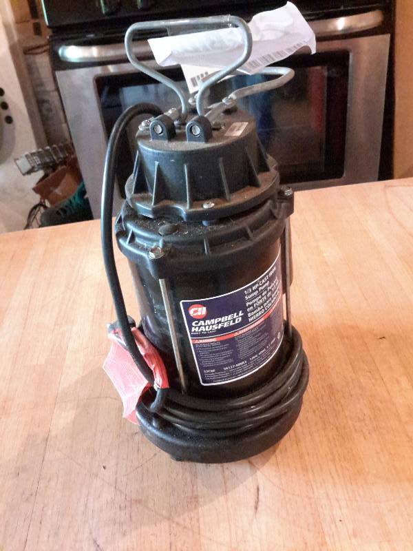 lot 147 image: Campbell Hausfeld, Sump Pump