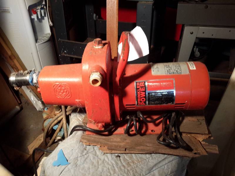 lot 100 image: Red Lion Sprinkler Pump, 12 hp