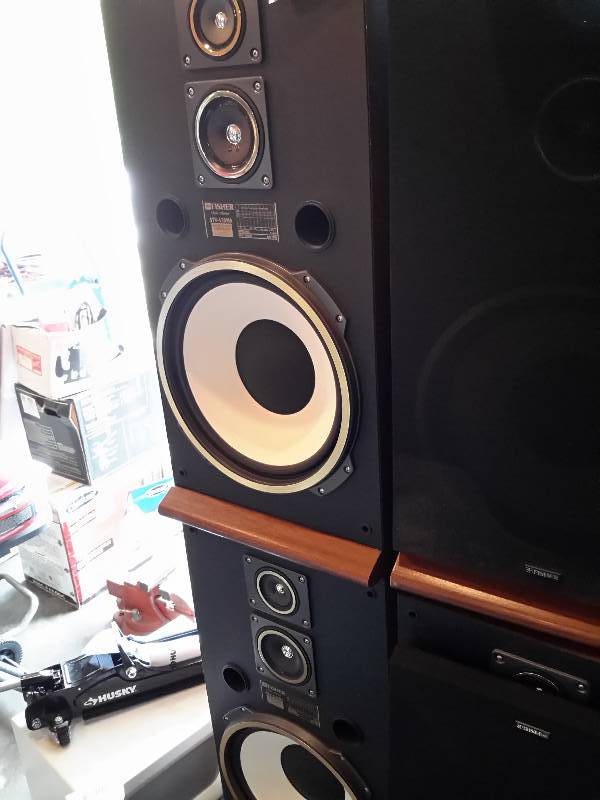lot 88 image: Pair of Fisher, STV-430MA speakers