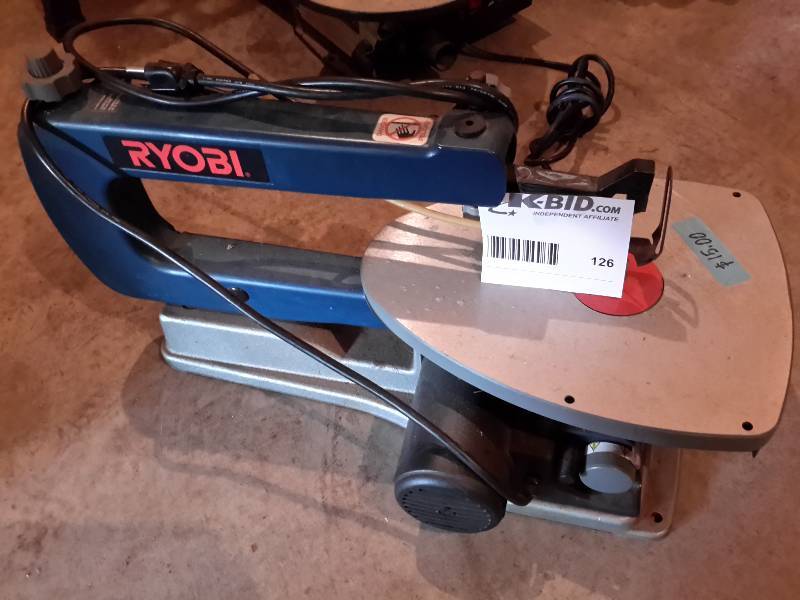 lot 126 image: Ryobi, 16 in, Variable Speed Scroll Saw