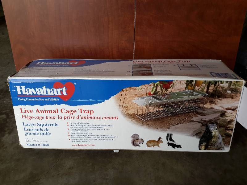 lot 70 image: Havahart, Live Animal Cage Trap.. New in Box