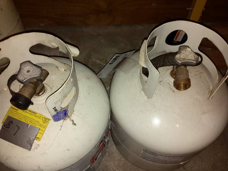 lot 74 image: 2 Propane Tanks