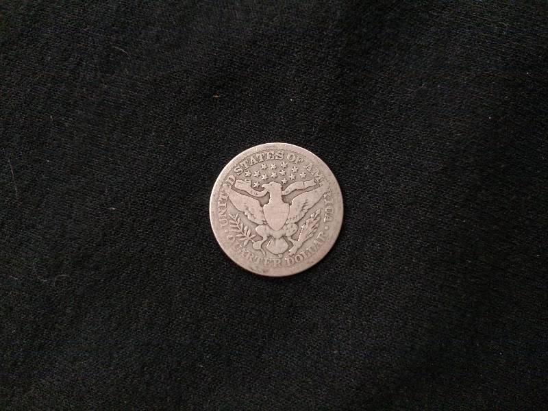 1916 D Barber Silver Quarter...