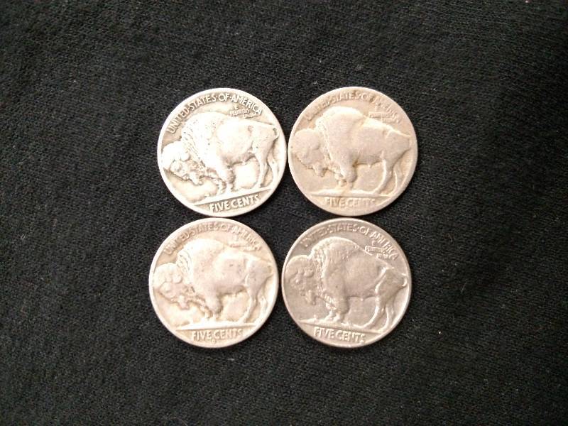 1926, 1935, 1936, & 1937 Buffalo Ni...