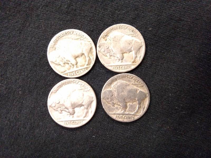 1930, 1935, 1936, & 1937 Buffalo Ni...
