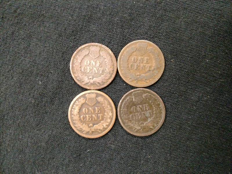 1887, 1888, 1889, & 1890 Indian Hea...