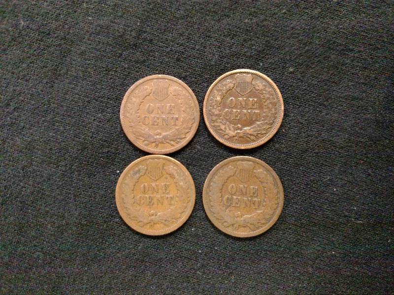 1891, 1892, 1893, & 1895 Indian Hea...