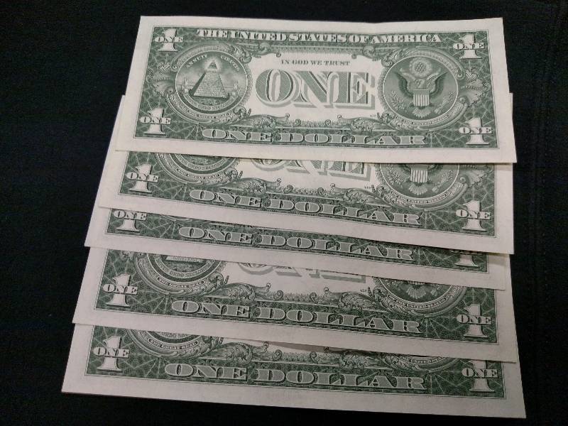 (5) Consecutive Serial Number 1957 ...