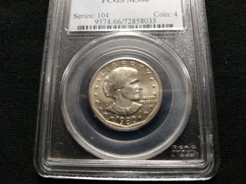1980 P MS66 PCGS Susan B Anthony On...