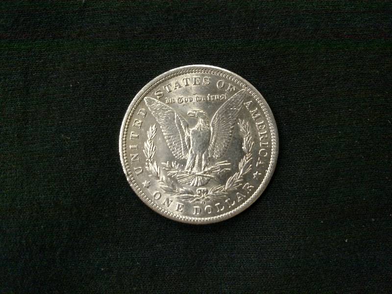 1884 O AU Morgan Silver Dollar...